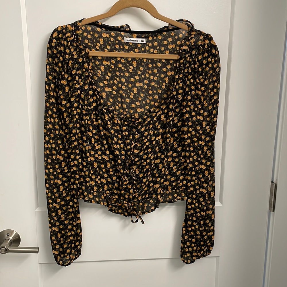 Reformation blouse